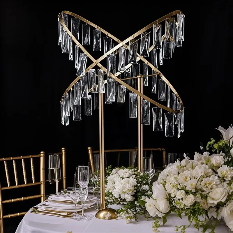 เชิงเทียนตกแต่งโต๊ะสูง 77 ซม.  - Wedding Decor Supply Store บทวิจารณ์และราคา