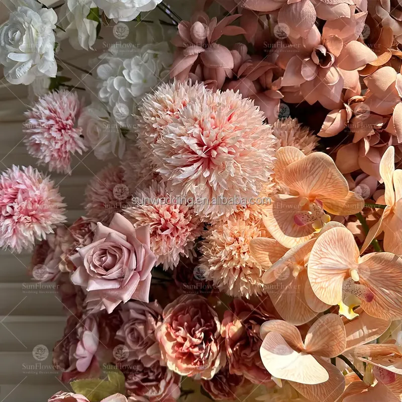 ซุ้มดอกไม้ผ้าไหมโครงโลหะแบบแขว - Wedding Arch Flower บทวิจารณ์และราคา