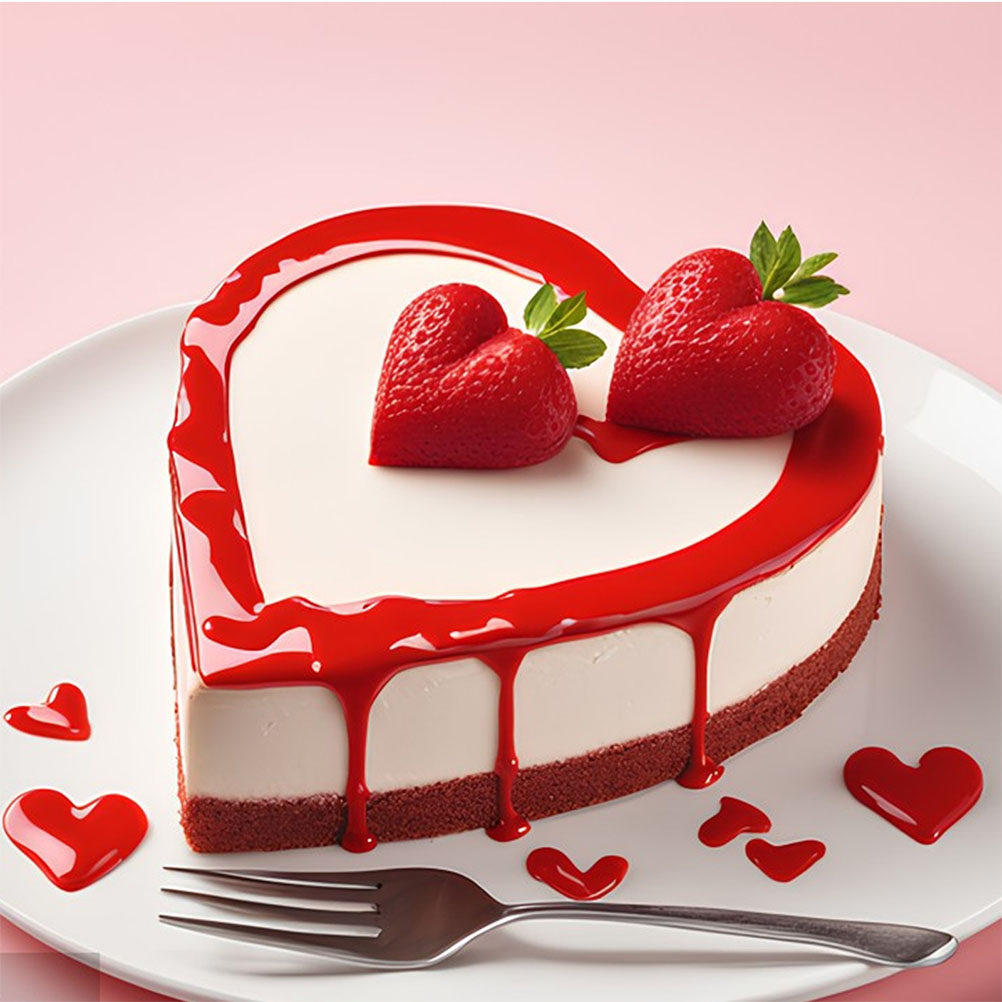 ชุดหุ่นจำลองเค้กโฟมรูปหัวใจ 4  - Wedding Cake Supply บทวิจารณ์และราคา