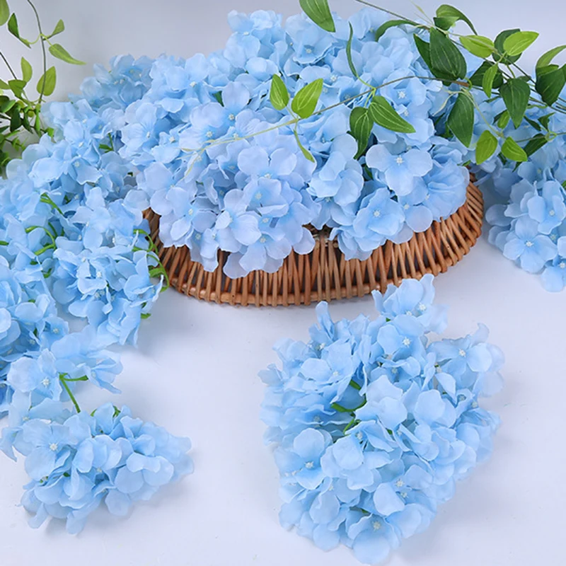 10ชิ้น/ล็อตสีสันดอกไม้ไฮเดรนเย - Wedding Arch Flower บทวิจารณ์และราคา