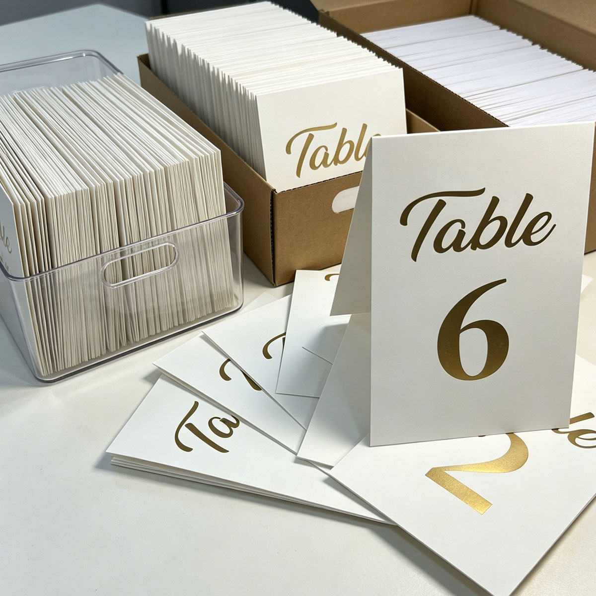 1 ชุดการ์ดหมายเลขโต๊ะงานแต่งงา - Table Number Gold บทวิจารณ์และราคา