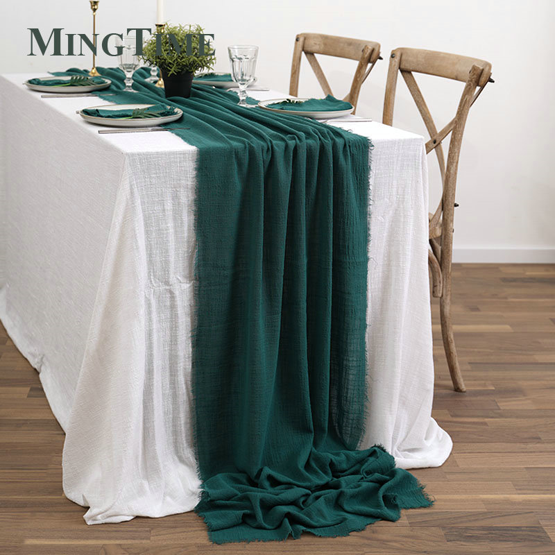 ตารางนักวิ่ง Rustic ผ้าตาข่ายผ - Wedding Supply Rentals บทวิจารณ์และราคา