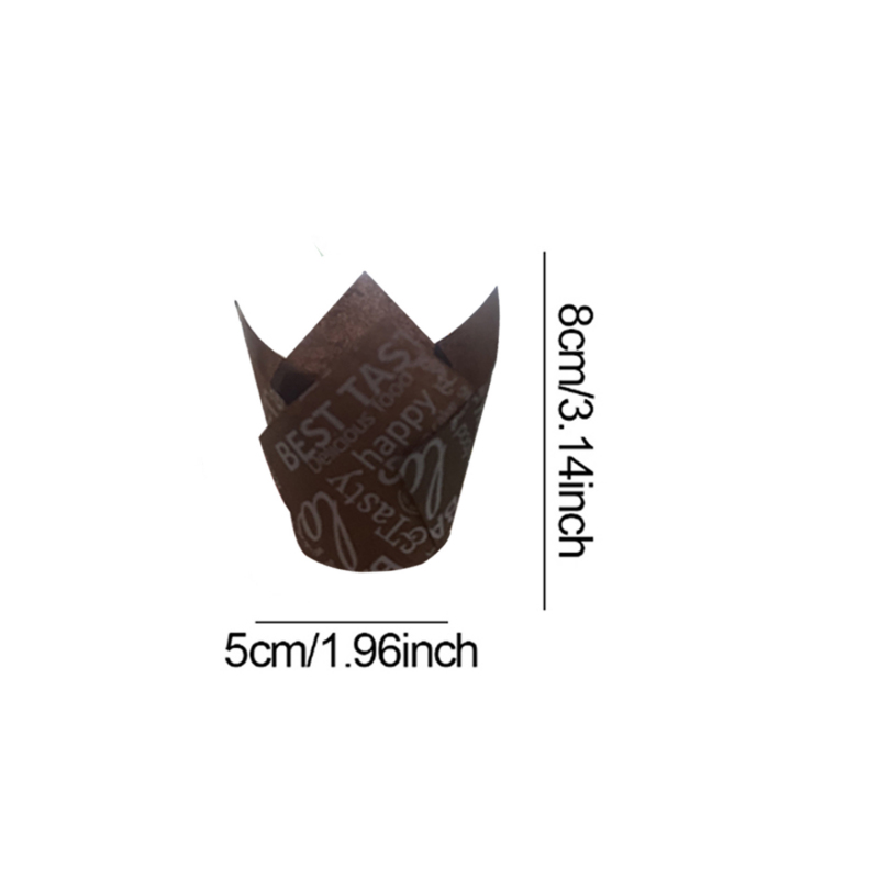 50 ชิ้น/100 ชิ้น ถ้วยกระดาษเค้ - Wedding Cake Supply บทวิจารณ์และราคา
