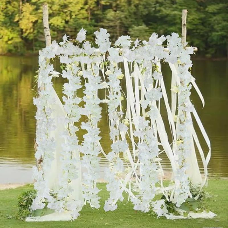 พวงดอกซากุระประดิษฐ์ขนาด 180 ซ - Wedding Arch Flower บทวิจารณ์และราคา