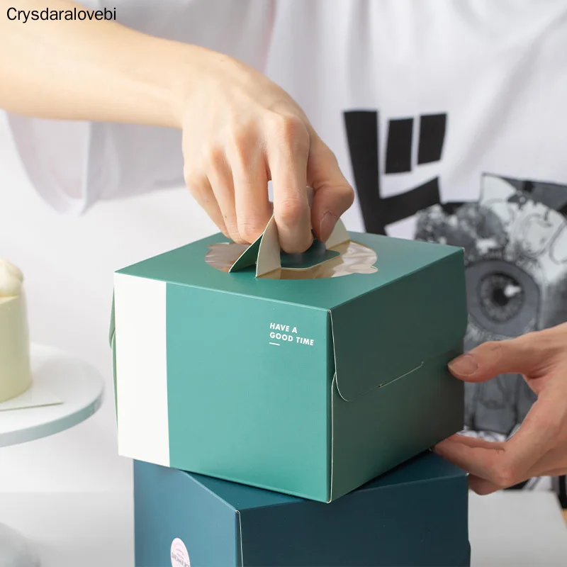 20 ชิ้น 4 นิ้วกระดาษเค้กกล่อง  - Good Supply Wedding Cake บทวิจารณ์และราคา
