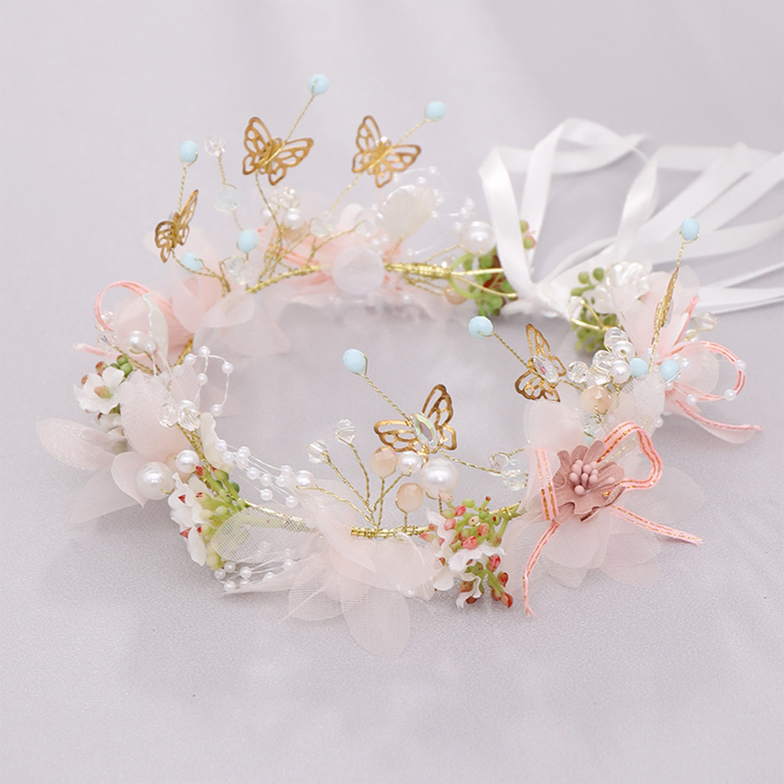 ที่คาดผมดอกไม้สำหรับผู้หญิงและ - Wedding Arch Flower บทวิจารณ์และราคา
