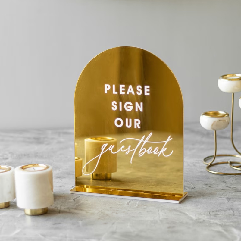 ชุดป้ายแต่งงาน4ชิ้นสัญลักษณ์คว - Table Number Gold บทวิจารณ์และราคา