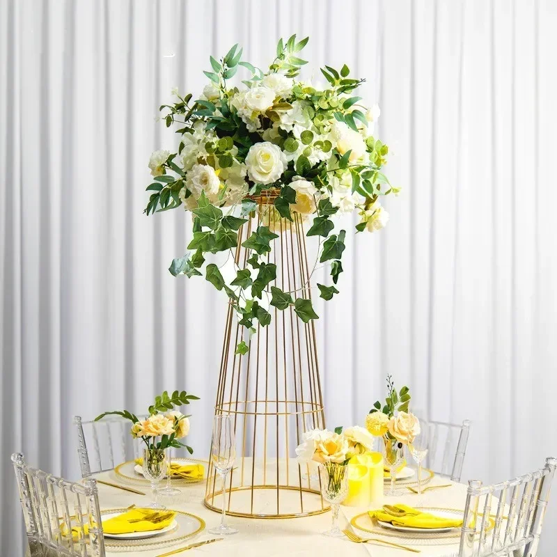 5/10 ชิ้นแจกันโลหะรูปทรงทรัมเป - Wedding Decor Supply Store บทวิจารณ์และราคา