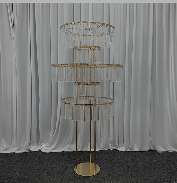 ชั้นวางดอกไม้คริสตัล 4 ชิ้น ขน - Wedding Decor Supply Store บทวิจารณ์และราคา