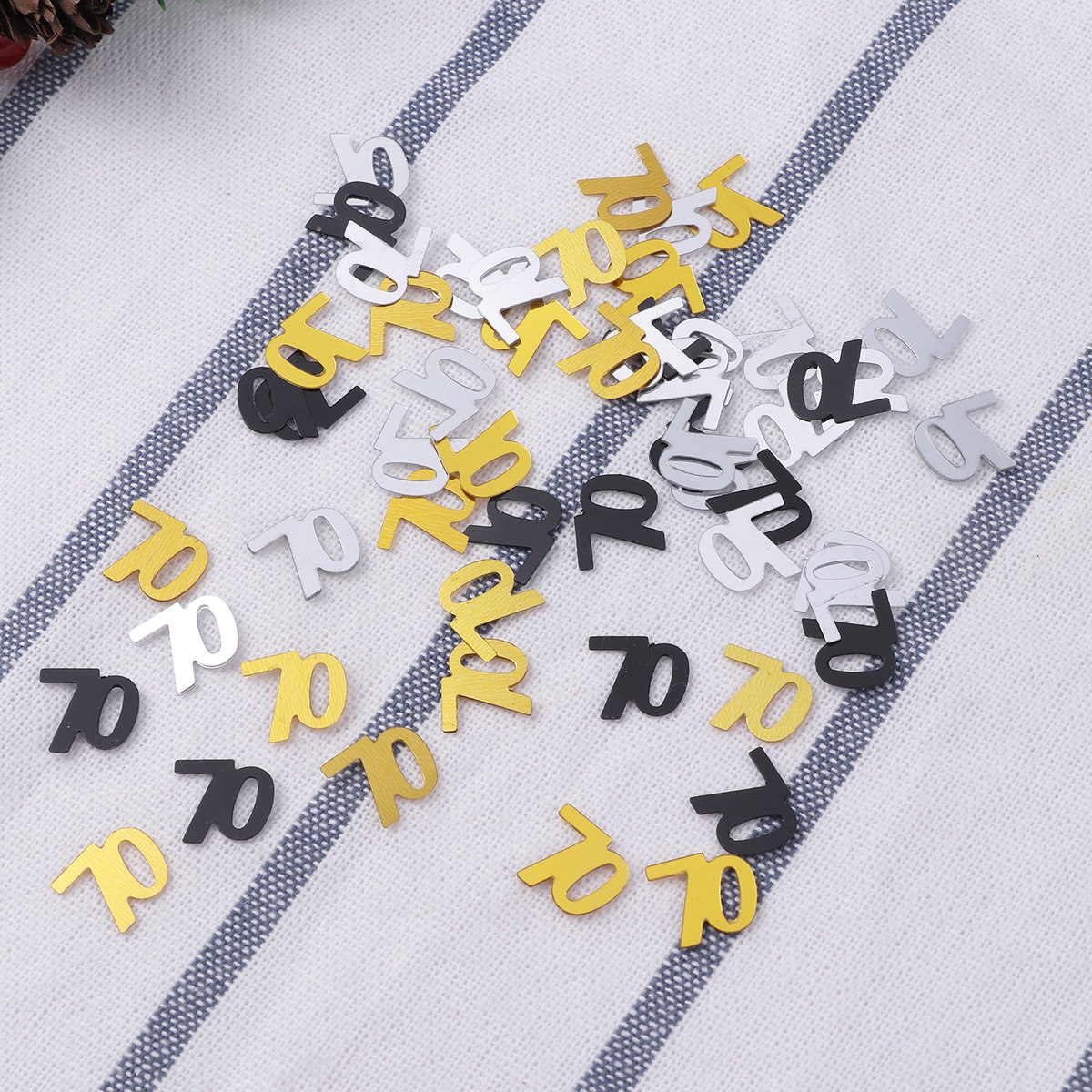 1200 ชิ้น กระดาษโปรยตกแต่งงานป - Table Number Gold บทวิจารณ์และราคา