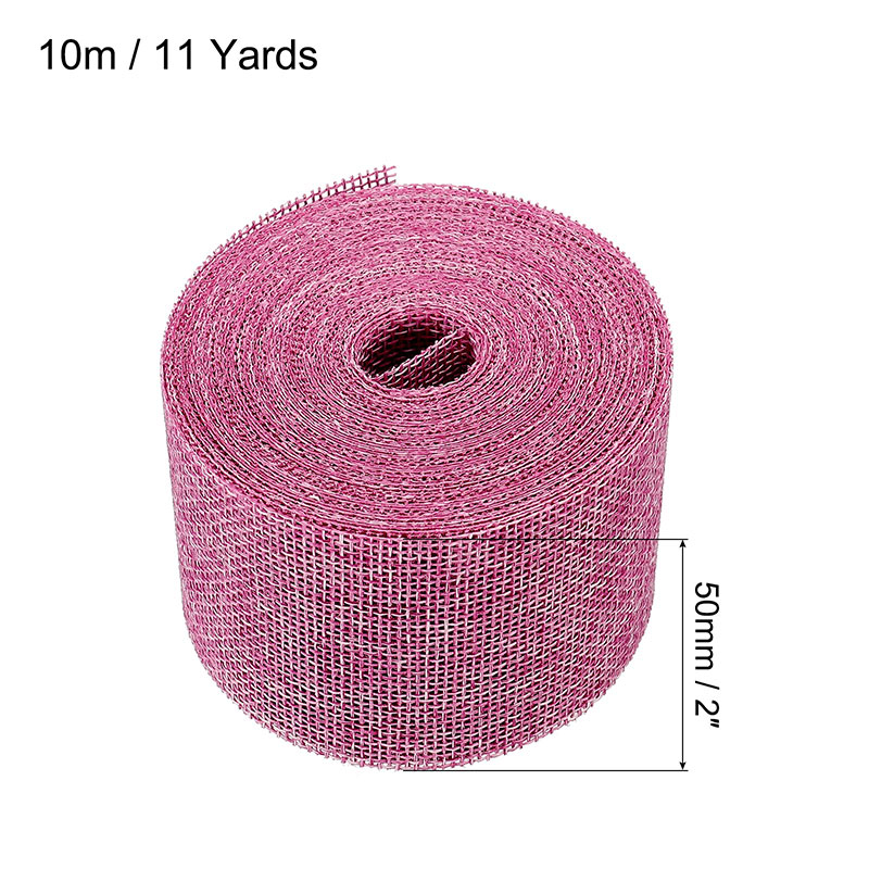 ริบบิ้นผ้าป่านเลียนแบบปอกระเจา - Wedding Supply Rentals บทวิจารณ์และราคา