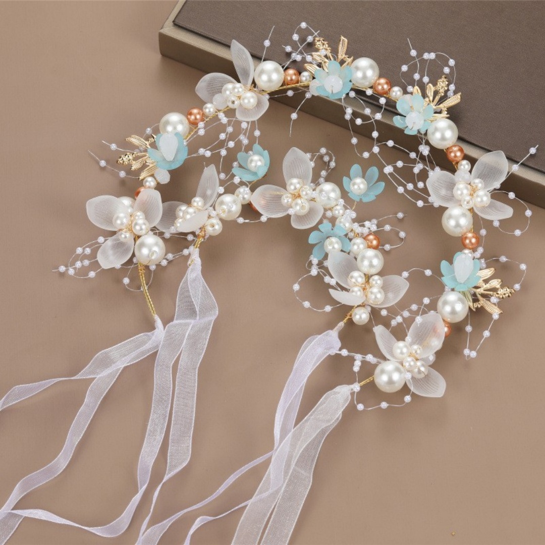 ที่คาดผมประดับดอกไม้หวานประดับ - Wedding Arch Flower บทวิจารณ์และราคา
