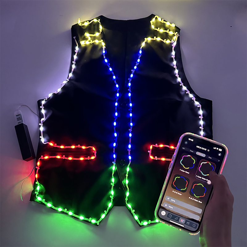 ชุดเต้นเรืองแสง LED สีสันสดใส  - Suit Supply Wedding Party บทวิจารณ์และราคา