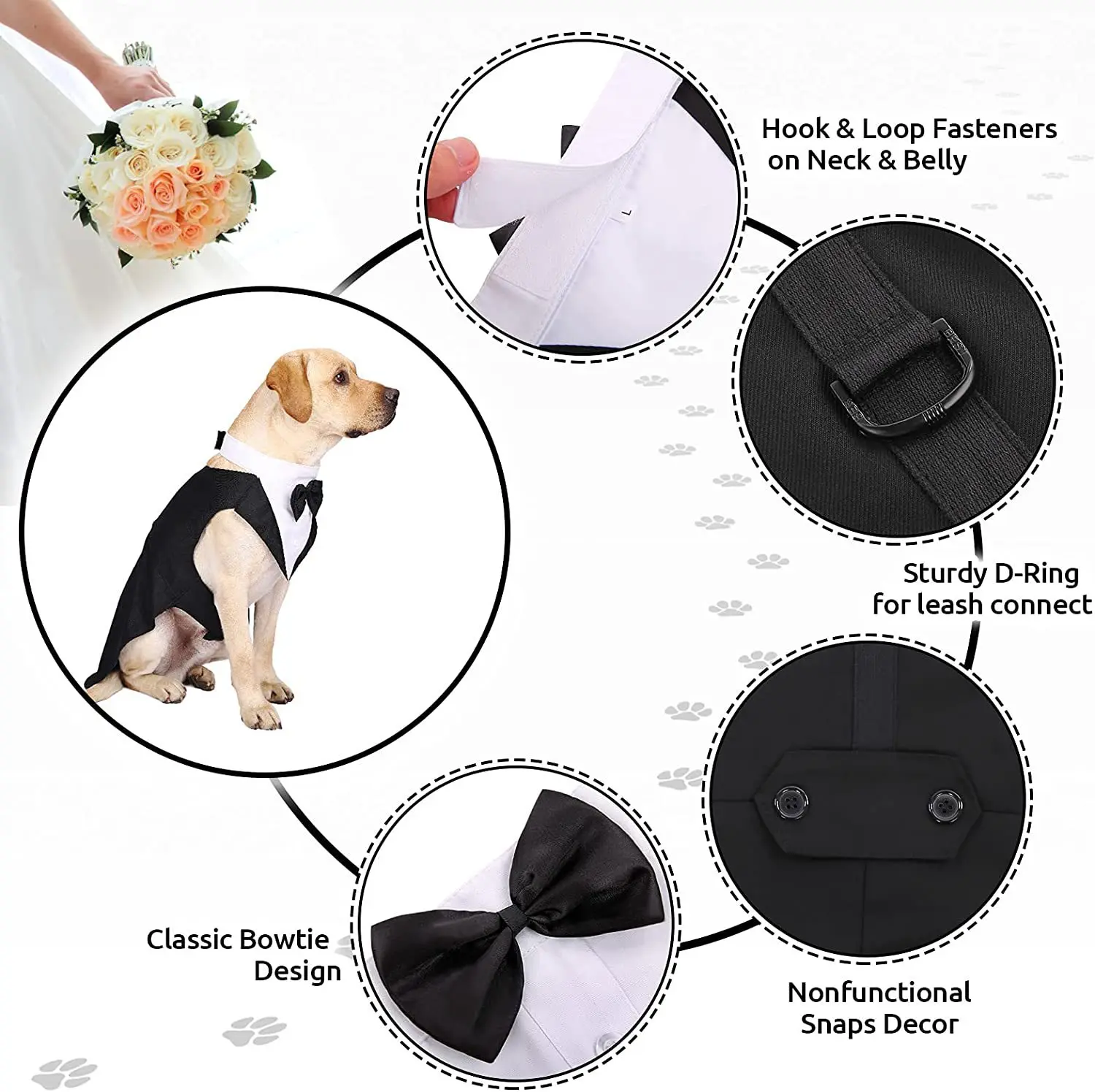 สัตว์เลี้ยงสุนัขเสื้อผ้าแฟชั่น - Suit Supply Wedding Party บทวิจารณ์และราคา