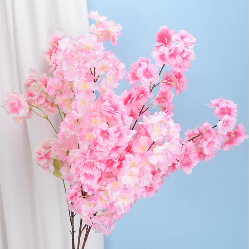 100ซม.ประดิษฐ์ Cherry Blossom  - Wedding Arch Flower บทวิจารณ์และราคา